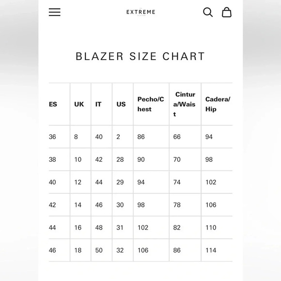 The Extreme Collection Blazer – Gray Gold Buttons Spain, Size 44 (US 4/Small) - Picture 12 of 13